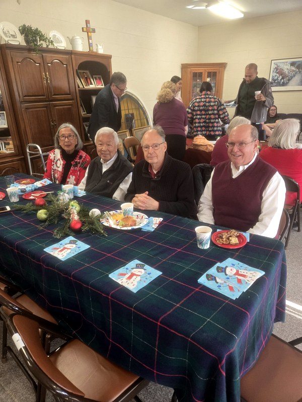 Community luncheon gathering